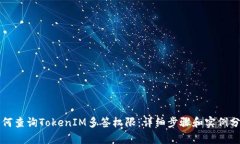 如何查询TokenIM多签权限：