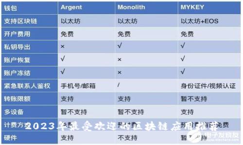 2023年最受欢迎的区块链应用推荐