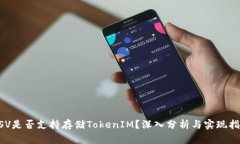 BSV是否支持存储TokenIM？深